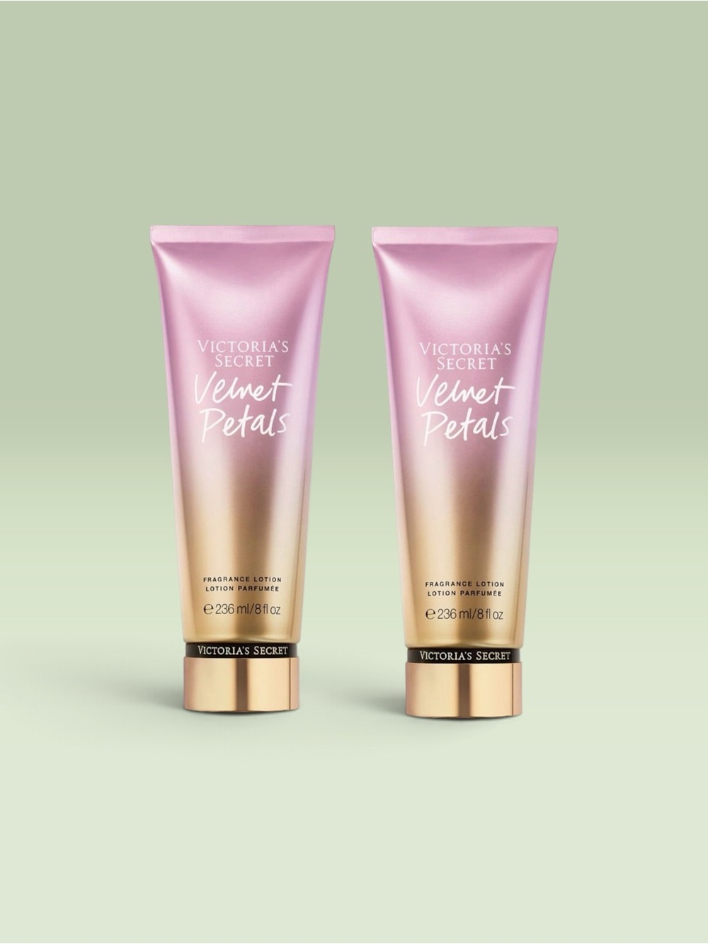 Victoria's Secret VELVET PETALS Fragrance Lotion ~ 8 fl.oz. ( Lot of 2 )